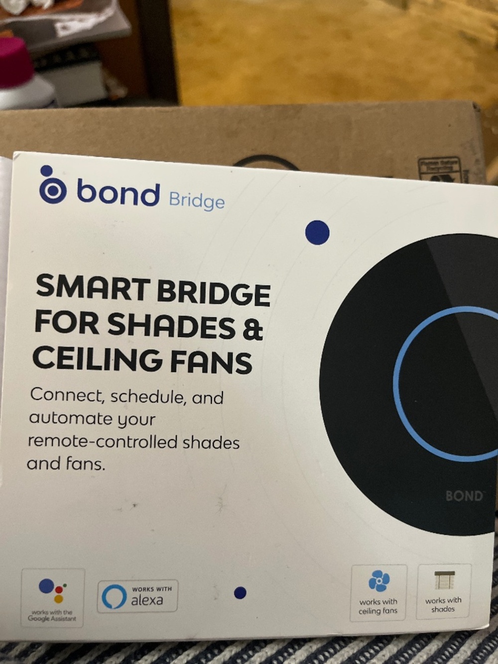 Bond Bridge Smart Bridge for Shades and Ceiling Fans
